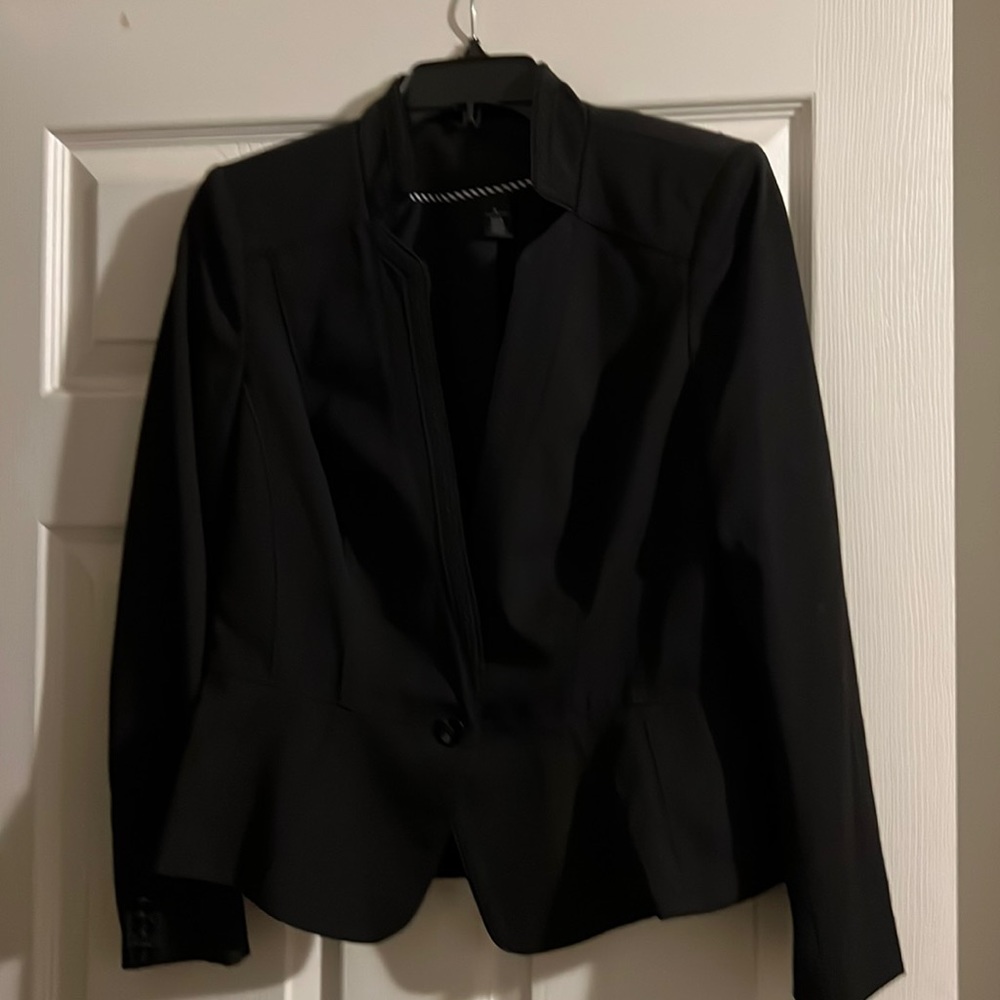 WHBM Black Jacket size 8